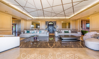 Imposing royal style villa for sale with panoramic sea views located in the hills of Marbella East 68191 