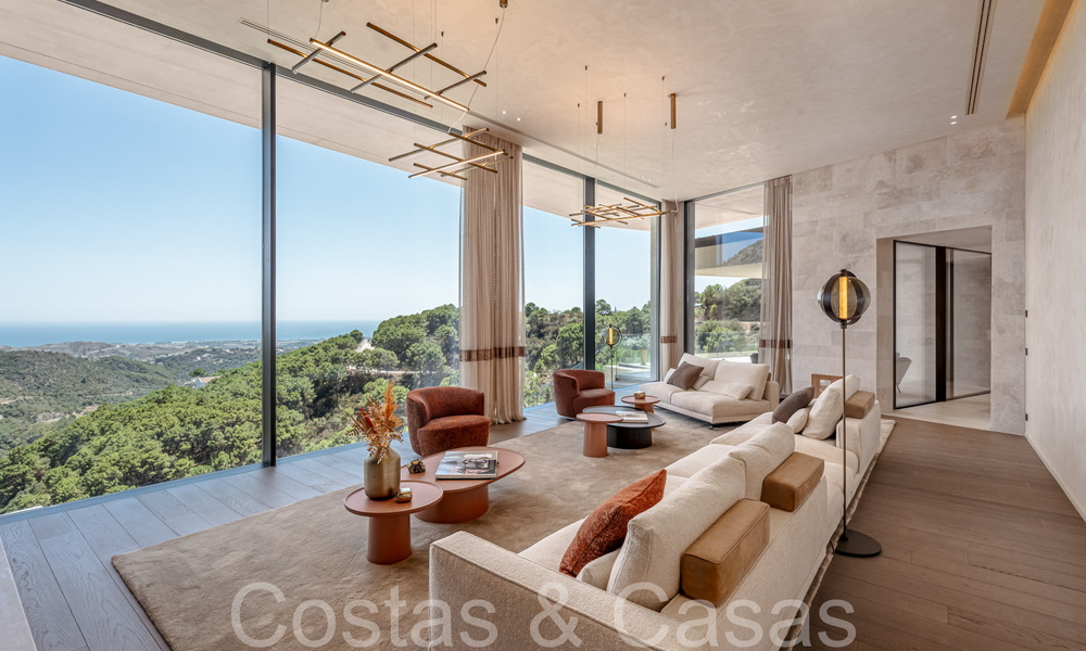 Architectural brand new villa for sale in a gated community of Marbella - Benahavis 68245