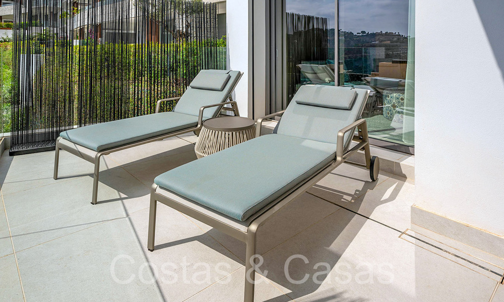 Ready to move in, prestigious apartment with panoramic sea views for sale in Marbella - Benahavis 68592