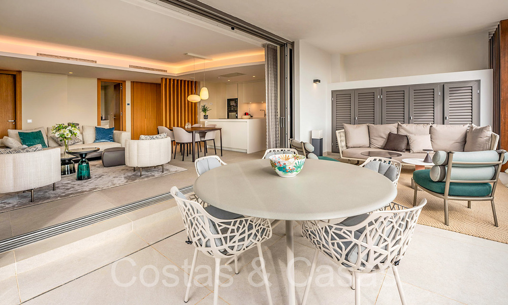 Ready to move in, prestigious apartment with panoramic sea views for sale in Marbella - Benahavis 68596