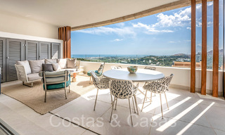 Ready to move in, prestigious apartment with panoramic sea views for sale in Marbella - Benahavis 68600 