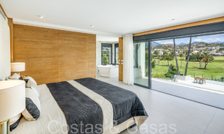 Contemporary renovated luxury villa for sale, frontline golf in Nueva Andalucia, Marbella 70528 