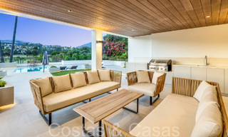 Contemporary renovated luxury villa for sale, frontline golf in Nueva Andalucia, Marbella 70533 