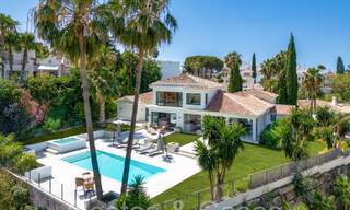 Contemporary renovated luxury villa for sale, frontline golf in Nueva Andalucia, Marbella 70540 