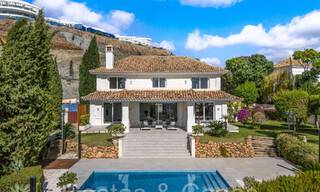 Ready to move in Mediterranean luxury villa for sale, on a first line golf in La Quinta, Benahavis - Marbella 68254 