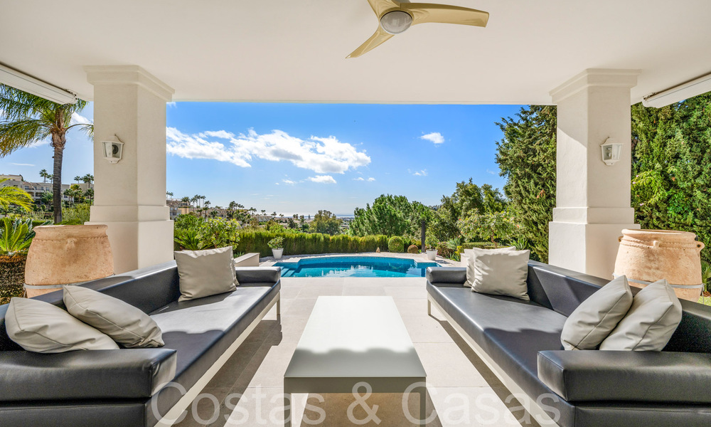 Ready to move in Mediterranean luxury villa for sale, on a first line golf in La Quinta, Benahavis - Marbella 68259