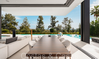 Modern, single storey, luxurious villa for sale directly on the golf course in Benahavis - Marbella 68464 