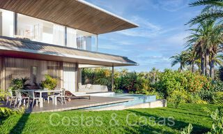 Modern new build villas for sale within walking distance of a beautiful golf clubhouse on the New Golden Mile, between Marbella and Estepona 68569 