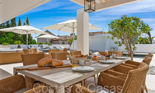 Ready to move in, chic Mediterranean luxury villa for sale, beachside east of Marbella centre 68641 