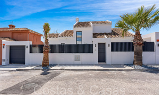 Ready to move in, chic Mediterranean luxury villa for sale, beachside east of Marbella centre 68645 