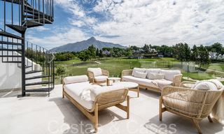 Superb townhouse for sale in the much-loved golf enclave of Aloha Golf, Nueva Andalucia, Marbella 68702 