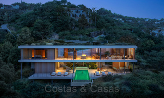 New, advanced design villa for sale surrounded by nature in the hills of Marbella - Benahavis 68998 