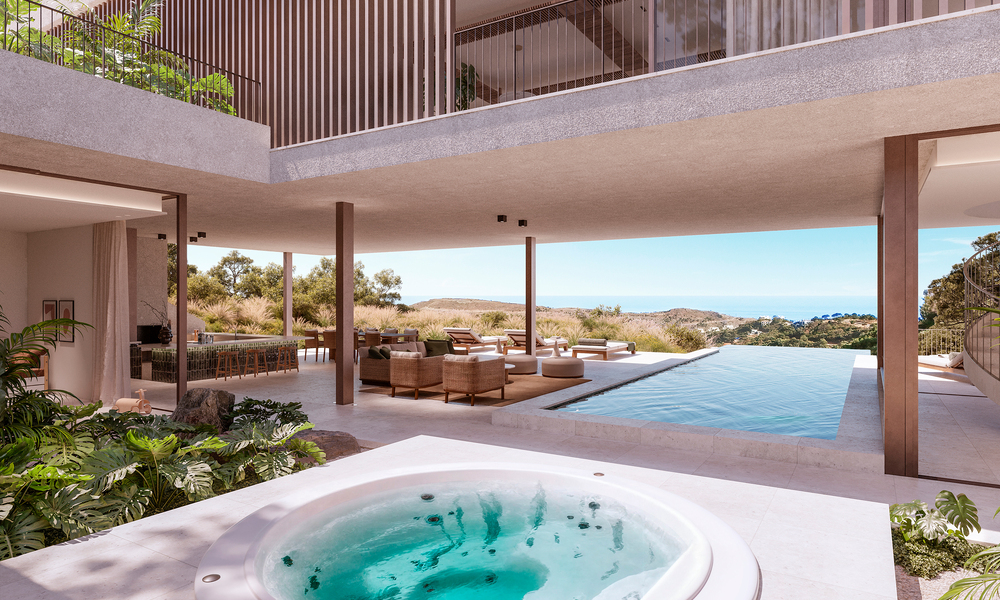 New, advanced design villa for sale surrounded by nature in the hills of Marbella - Benahavis 69727