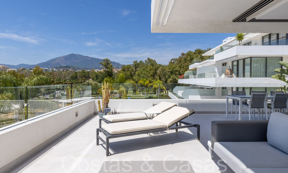 Ready to move in, modern, design apartment for sale near the golf course in the golden triangle of Marbella - Benahavis - Estepona 68771