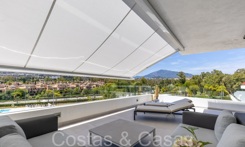 Ready to move in, modern, design apartment for sale near the golf course in the golden triangle of Marbella - Benahavis - Estepona 68772