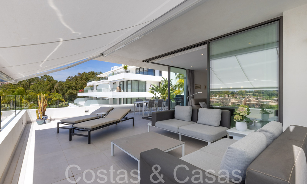Ready to move in, modern, design apartment for sale near the golf course in the golden triangle of Marbella - Benahavis - Estepona 68773