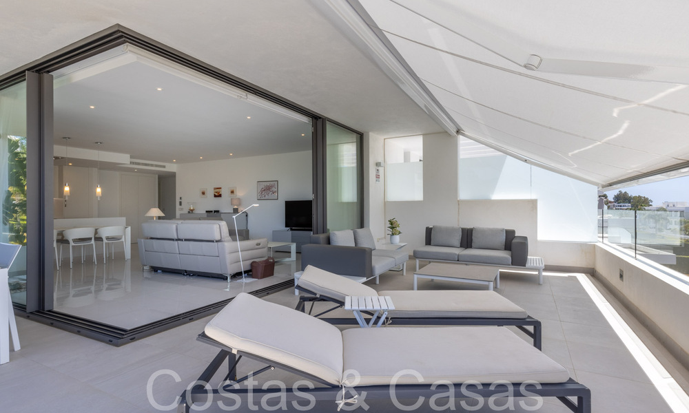 Ready to move in, modern, design apartment for sale near the golf course in the golden triangle of Marbella - Benahavis - Estepona 68774
