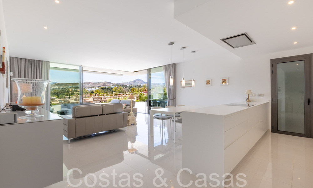 Ready to move in, modern, design apartment for sale near the golf course in the golden triangle of Marbella - Benahavis - Estepona 68803