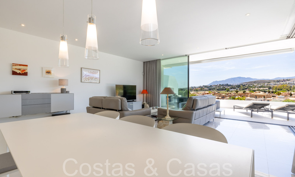 Ready to move in, modern, design apartment for sale near the golf course in the golden triangle of Marbella - Benahavis - Estepona 68806