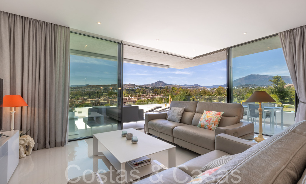 Ready to move in, modern, design apartment for sale near the golf course in the golden triangle of Marbella - Benahavis - Estepona 68808