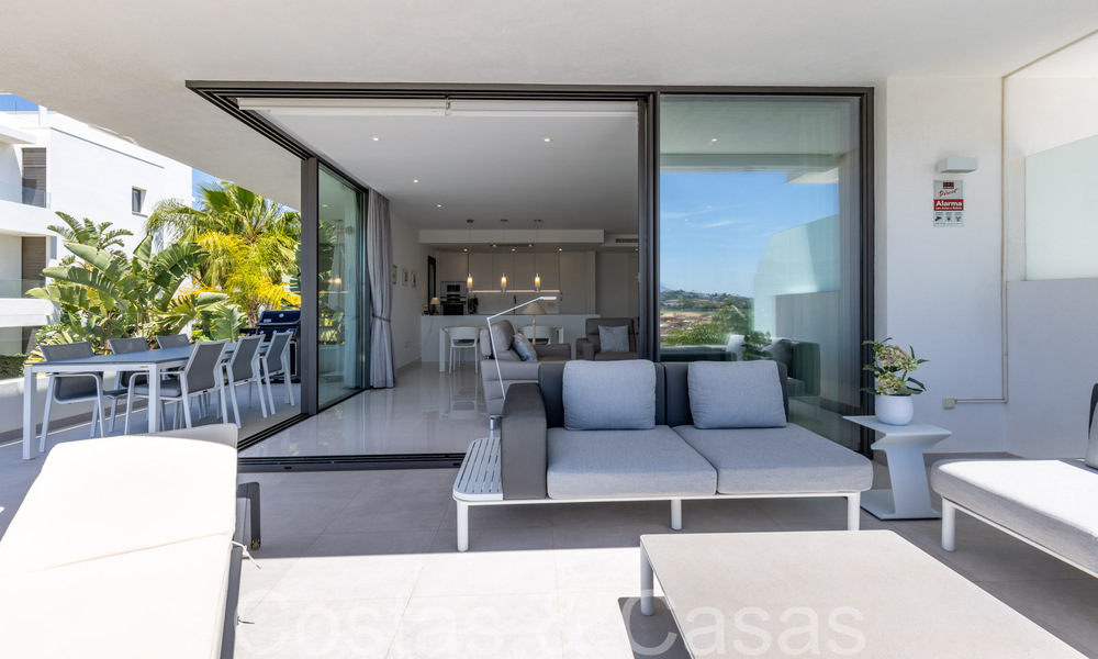 Ready to move in, modern, design apartment for sale near the golf course in the golden triangle of Marbella - Benahavis - Estepona 68816