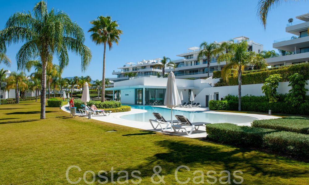 Ready to move in, modern, design apartment for sale near the golf course in the golden triangle of Marbella - Benahavis - Estepona 68821