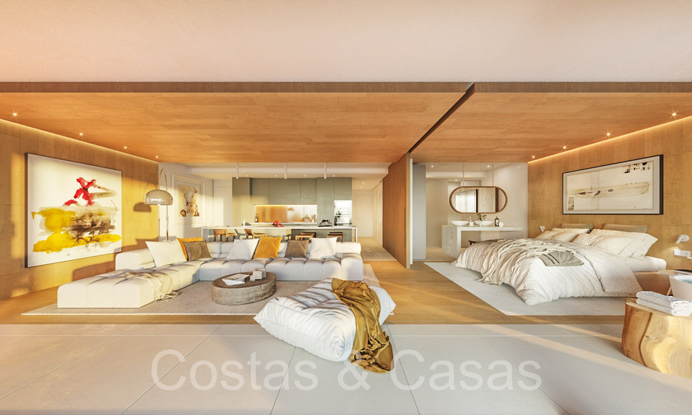 New, exclusive apartments with avant-garde style for sale in a luxury resort in Fuengirola, Costa del Sol 68928