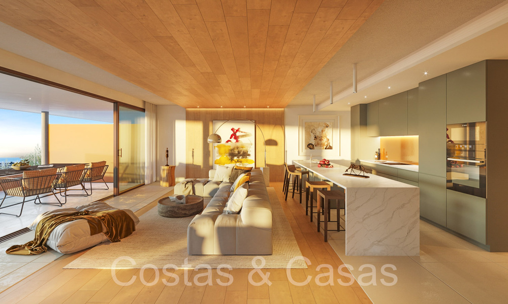 New, exclusive apartments with avant-garde style for sale in a luxury resort in Fuengirola, Costa del Sol 68929