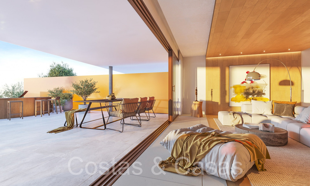 New, exclusive apartments with avant-garde style for sale in a luxury resort in Fuengirola, Costa del Sol 68930