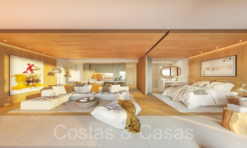 New, exclusive apartments with avant-garde style for sale in a luxury resort in Fuengirola, Costa del Sol 68934