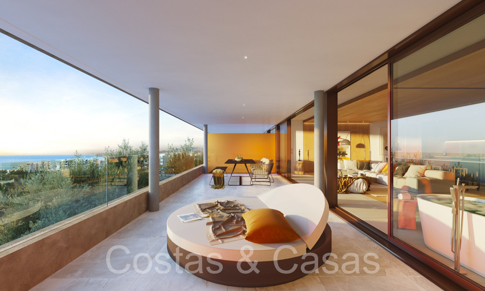 New, exclusive apartments with avant-garde style for sale in a luxury resort in Fuengirola, Costa del Sol 68938