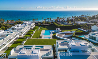 Resale! Ultra-modern designer home for sale in a prime complex on Marbella's Golden Mile. Ready to move in. 69352 