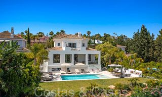 Beautiful renovated villa in contemporary Mediterranean style for sale, adjacent to the golf course in Benahavis - Marbella 69119 