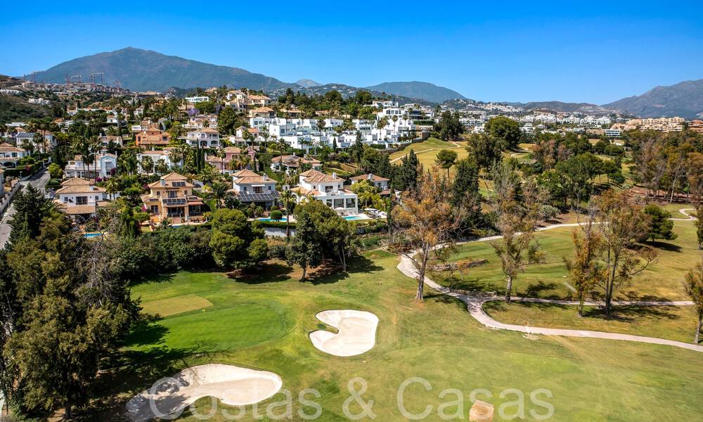 Beautiful renovated villa in contemporary Mediterranean style for sale, adjacent to the golf course in Benahavis - Marbella 69120