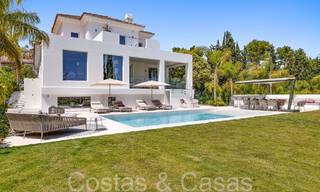 Beautiful renovated villa in contemporary Mediterranean style for sale, adjacent to the golf course in Benahavis - Marbella 69223 