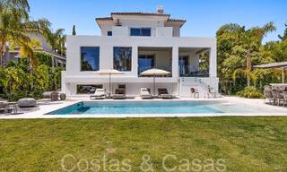 Beautiful renovated villa in contemporary Mediterranean style for sale, adjacent to the golf course in Benahavis - Marbella 69224 