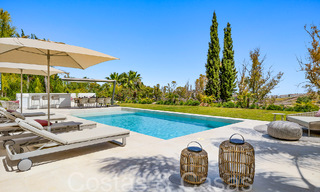 Beautiful renovated villa in contemporary Mediterranean style for sale, adjacent to the golf course in Benahavis - Marbella 69226 