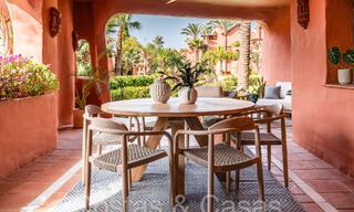 Superior garden apartment in a prime beachfront complex on the New Golden Mile between Marbella and Estepona 69388 