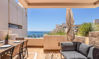 Penthouse for sale in a first line beach complex on the New Golden Mile between Marbella and Estepona 69340 