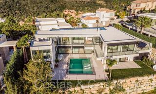 Superior luxury villa for sale, frontline golf with panoramic mountain, golf and sea views in Benahavis - Marbella 69306 