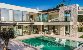 Superior luxury villa for sale, frontline golf with panoramic mountain, golf and sea views in Benahavis - Marbella 69307 