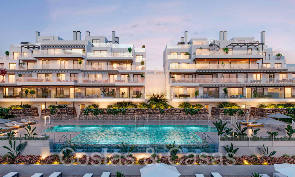 New, contemporary apartments with sea views for sale within walking distance of Estepona centre and the beach 69415