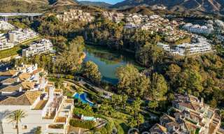Prime duplex penthouse with panoramic sea views and private plunge pool for sale in Nueva Andalucia, Marbella 69450 