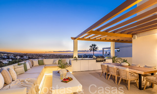Prime duplex penthouse with panoramic sea views and private plunge pool for sale in Nueva Andalucia, Marbella 69453 