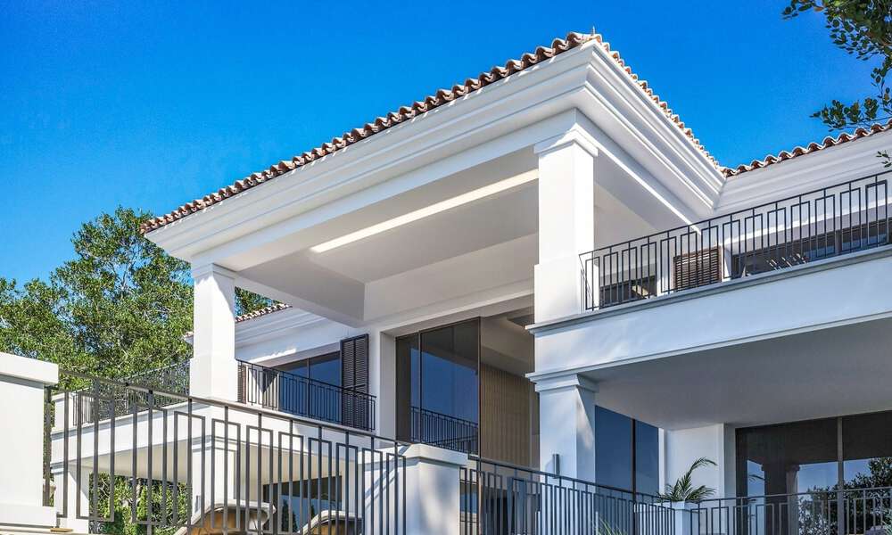 Majestic, classic Andalusian luxury villa for sale in the exclusive Cascada de Camojan in Marbella 69497