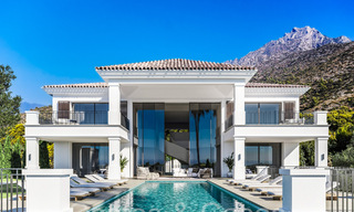 Majestic, classic Andalusian luxury villa for sale in the exclusive Cascada de Camojan in Marbella 69498 