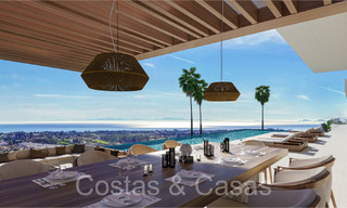 Architectural new build villa for sale, with panoramic sea views in a gated community in Benahavis - Marbella 69531 