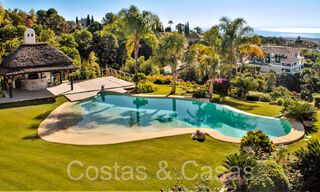 Classic Mediterranean villa with breathtaking sea views for sale, in the exclusive La Zagaleta resort in Benahavis - Marbella 69761 