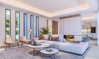 New luxury development with high-end luxury villas for sale in a golf resort in Mijas, Costa del Sol 69646 