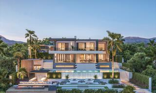 New luxury development with high-end luxury villas for sale in a golf resort in Mijas, Costa del Sol 69654 